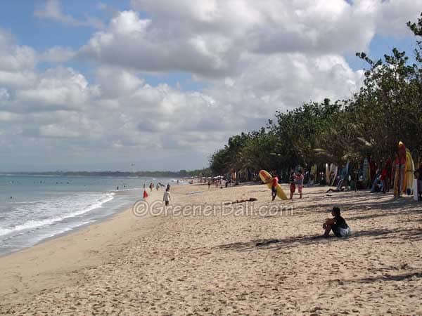 Surflessons at Kuta Beach Bali